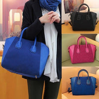 Fashion Women Handbags Leather Frosted