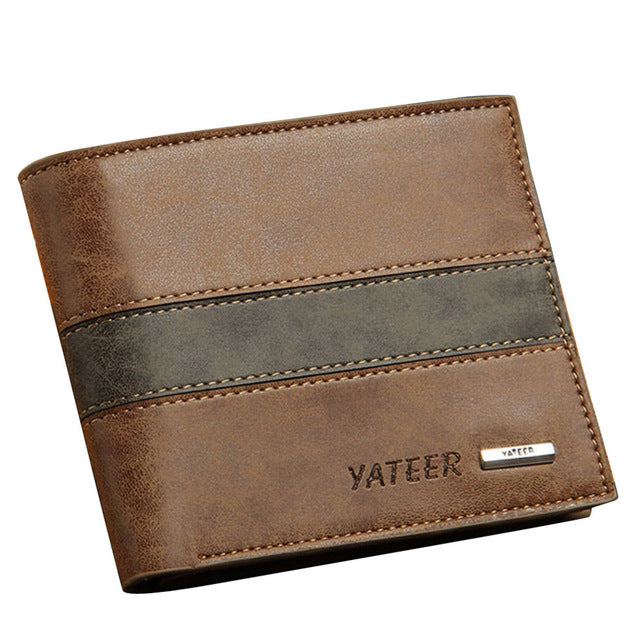 Fashion Men Wallets ID Card Holder