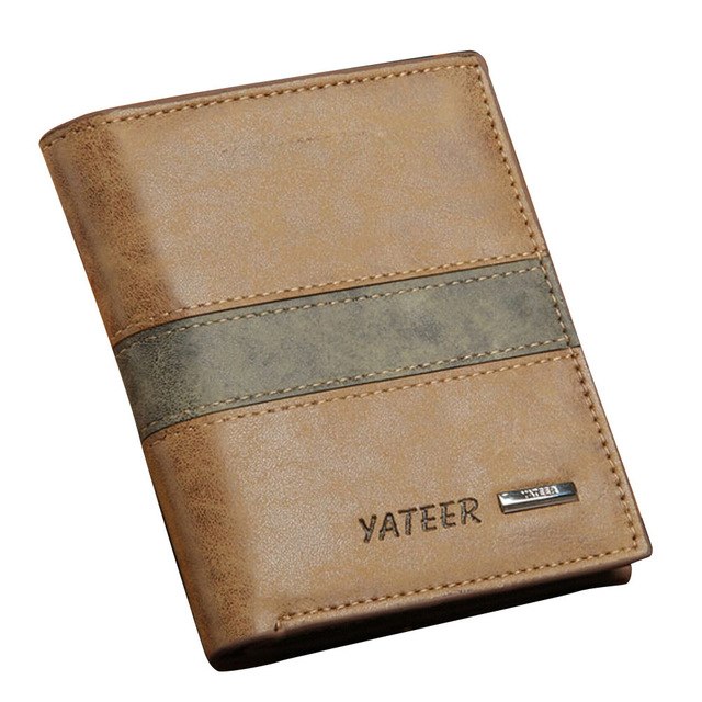 Fashion Men Wallets ID Card Holder