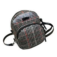 Women lady Girl Lattice Leather Crossbody