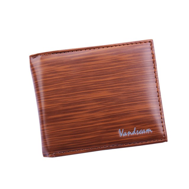 Men Wallets Bifold Business PU Leather