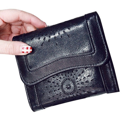 Wallet Women Lady PU Leather Clutch