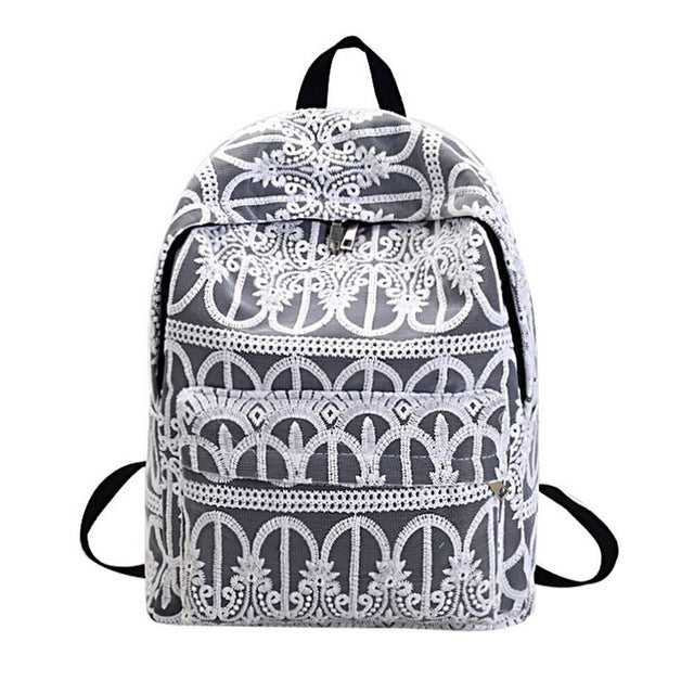Women Lace Shoulder Fashion Backpack