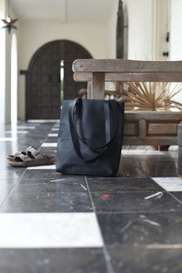 Classic Handcrafted Ethiopian Leather - Matte Black