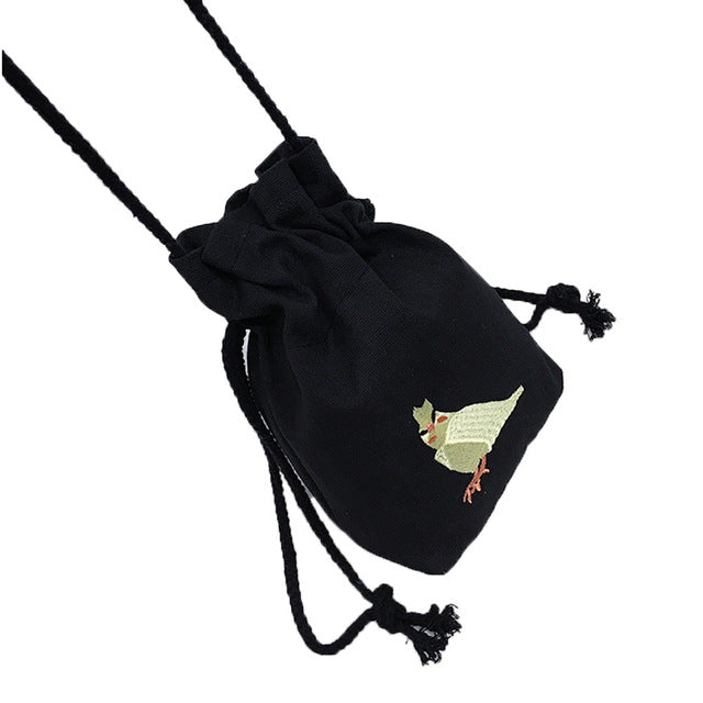 Women Messenger Bags Bohemian style Drawstring