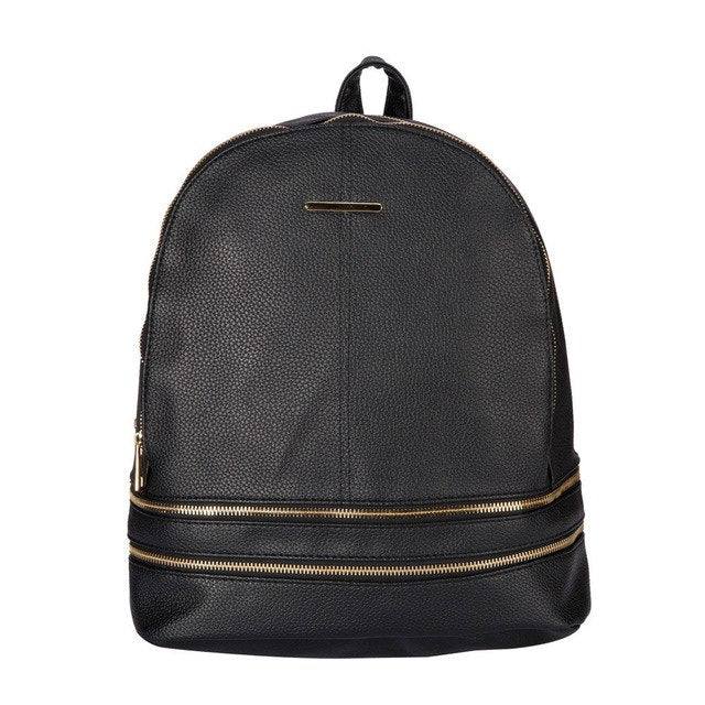 Women Leather Softback Preppy Backpack