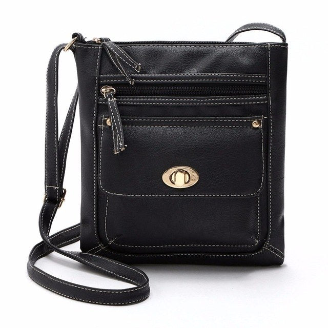 Women Messenger Bags Leather Satchel Crossbody