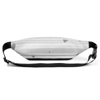 Silver Stripe Fanny Pack