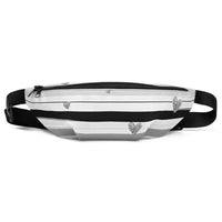 Silver Stripe Fanny Pack